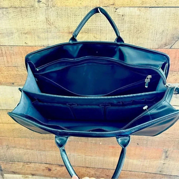 Jack Georges Women’s Leather Briefcase Milano Collection - Picture 6 of 13